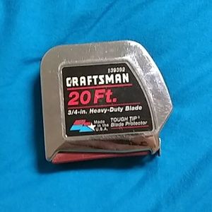 Free with another purchase! Craftsman tape measure
